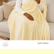 ComfyCo - Large Plush Fleece Blanket (150 x 250 cm)