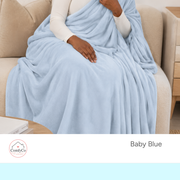 ComfyCo - Large Plush Fleece Blanket (150 x 250 cm)