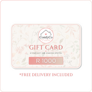 ComfyCo R1,000 digital Gift Card.