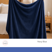 ComfyCo - Large Plush Fleece Blanket (150 x 250 cm)