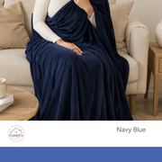 ComfyCo - Large Plush Fleece Blanket (150 x 250 cm)