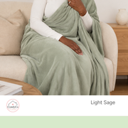 ComfyCo - Large Plush Fleece Blanket (150 x 250 cm)