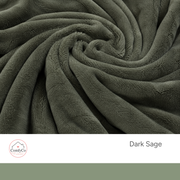 ComfyCo - Large Plush Fleece Blanket (150 x 250 cm)