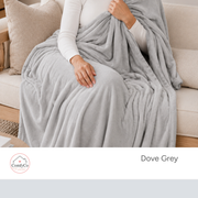 ComfyCo - Large Plush Fleece Blanket (150 x 250 cm)