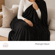 ComfyCo - Large Plush Fleece Blanket (150 x 250 cm)