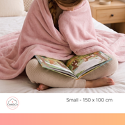 ComfyCo - Small Plush Fleece Blanket (150 x 100 cm)
